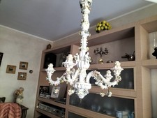 lampadario capodimonte a 5