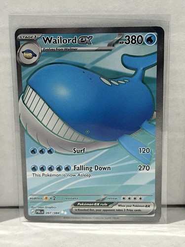 Wailord 097 084 full art - ex,