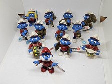 # PUFFO SMURF - BANDA MUSICALE SET COMPLETO 12 PUFFI (SCHLEICH 20886 PEYO 2001)#