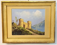 Dipinto olio su legno-