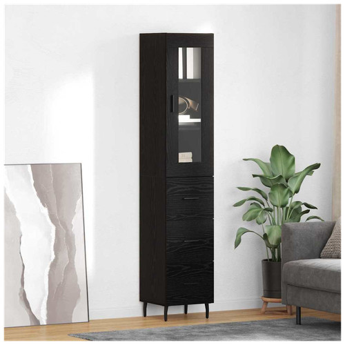 Credenza rovere nero - credenza,