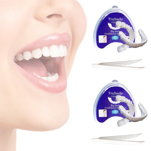 Paia denti finti dentiera - 2,
