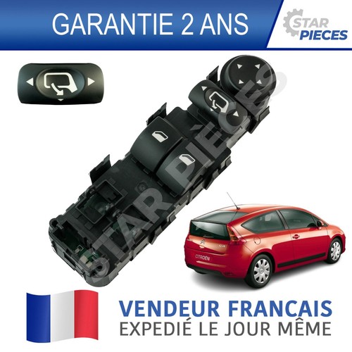Commande bouton leve - leve, vitre