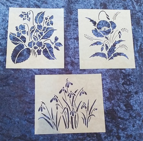 Mylar stencil set - mylar,