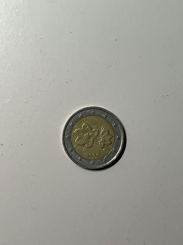 Moneta euro finlandia - moneta,