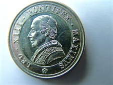 MEDAGLIA ARGENTO PAPA LEONE