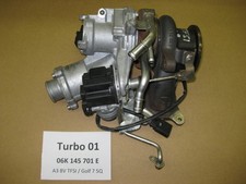 AUDI VW A3 8V Golf 7 1.8 2.0 TFSI TSI turbocompressore turbocompressore caricatore 06K145701E