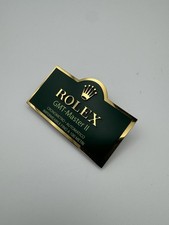Rolex Display Placca Corona Semicerchio GMT Master II 16710 Italiano 64mm x 40mm