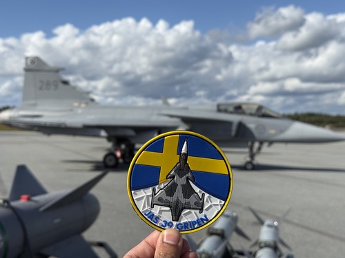 Patch aeronautica svedese jas - patch,