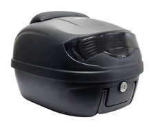 Bauletto Moto 29 L S-Line Top Case Nero Opaco + Piastra Schienale Maniglia