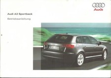 AUDI A3 Sportback Manuale Uso