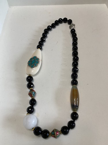 Collana onice quarzo - collana,