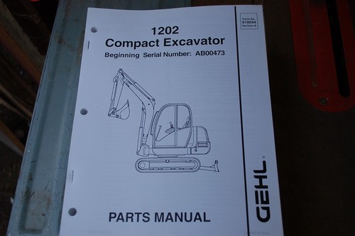 Gehl 1202 mini escavatore - gehl,