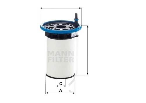 Pu7005 filtro carburante mann - filtro, (mann