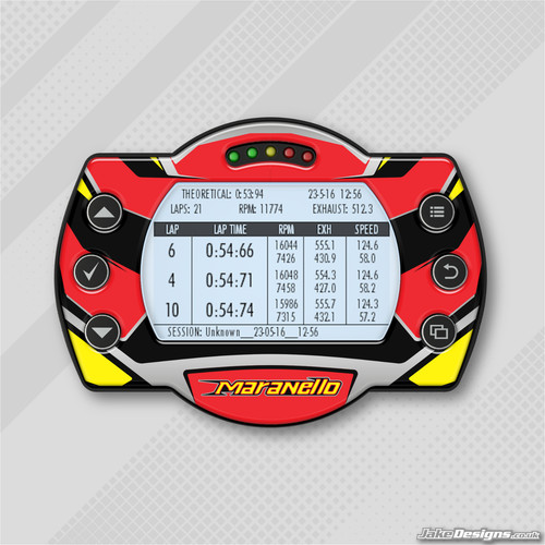 Adesivo gel stile maranello - stile,