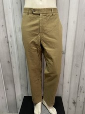 Men's Chino Pants Beige Cotton