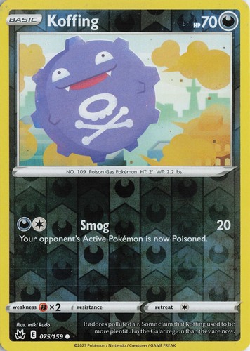 Koffing common crown zenith - common,