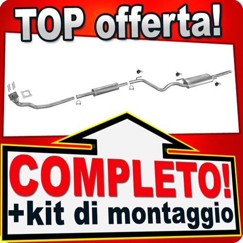 Scarico completo per golf 3 - completo,