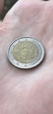Moneta due euro - due,