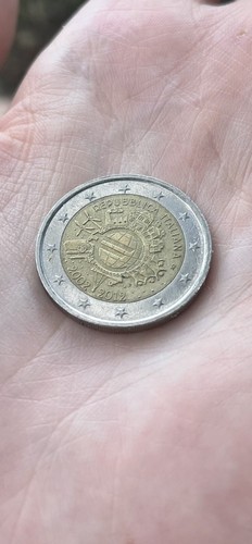 Moneta due euro - euro,