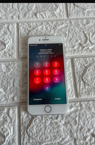 Apple iphone silver bianco - apple, silver/bianco