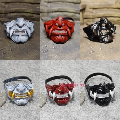 Modellino maschera samurai