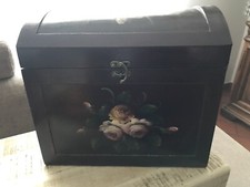 Bauletto in Legno Dipinto A