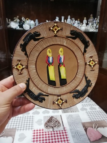 Piatto arte sarda parete - arte,