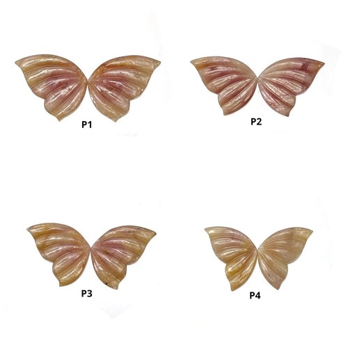 Coppia farfalle intagliate - coppia,