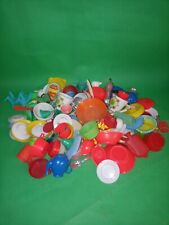 LOTTO GIOCHI IN PLASTICA STOVIGLIE  ACCESSORI PER CUCINA CASA BAMBOLE VINTAGE