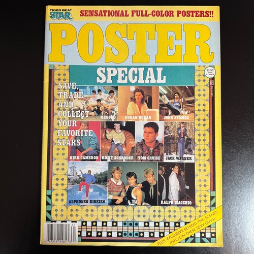 Tiger beat star poster - star,