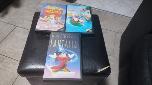 Tre cassette vhs walt - ,