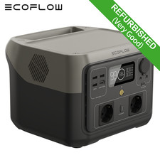 Ecoflow River 2 Max 512Wh Station électrique Portable 500W Générateur Solaire