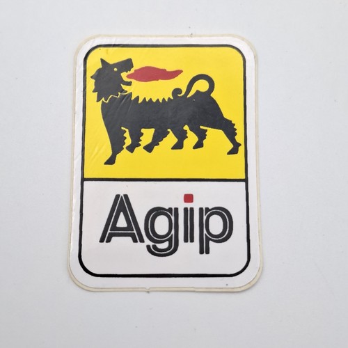 Agip sticker adesivo - agip, anni