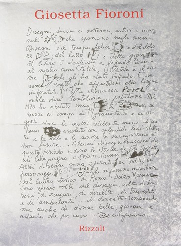 Disegni giosetta fioroni - i,