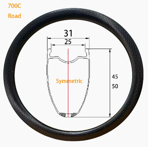 Cerchio carbonio 700c - cerchio,