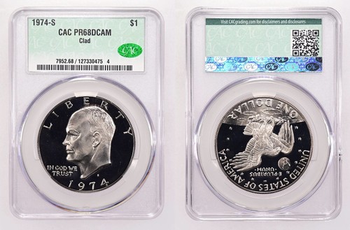 1974 eisenhower proof - 💚1974-s,