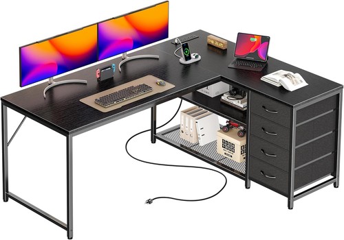 Scrivania forma l - di, con