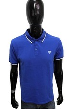 Polo Guess Uomo XL Blu Royal