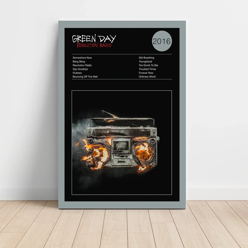 Green day revolution - green,