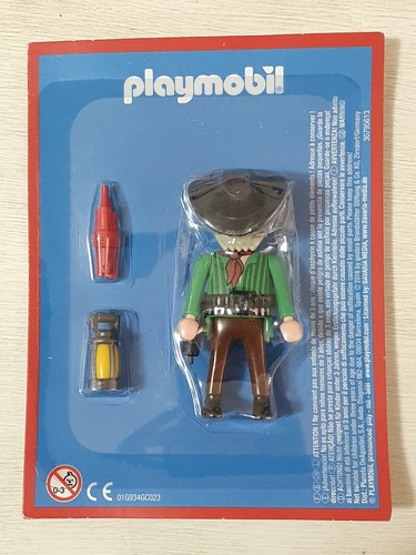 Playmobil minatore del west - del,