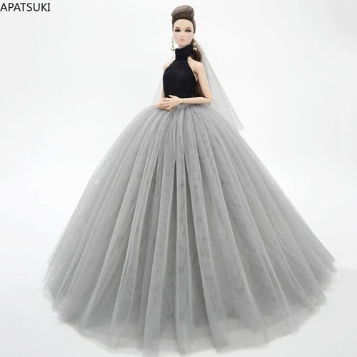 Abito sposa nero grigio - abito,