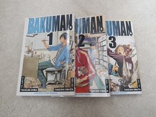 Bakuman Vol 1-3 Manga