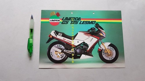Laverda 125 lesmo depliant - laverda,