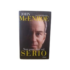 Sul serio John McEnroe Prima Ed Piemme Autobiografia Libro Tennis Kaplan Rigida