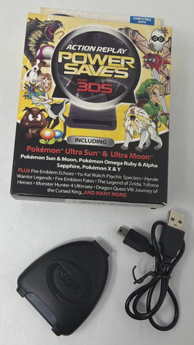 3ds action replay - replay, powersaves
