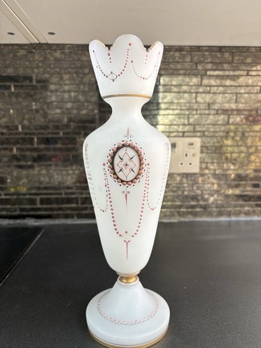 Vaso smaltato smerigliato