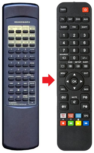 Telecomando adatto per marantz - adatto,