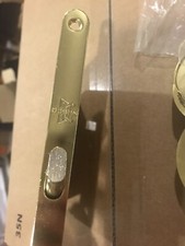 KIT MANIGLIA OTTONE PORTE SCORREVOLI PORTA SCRIGNO C/ SERRATURA CROMO SATINATO