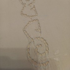 Lenzuolo Antico Ricamato Nuovo